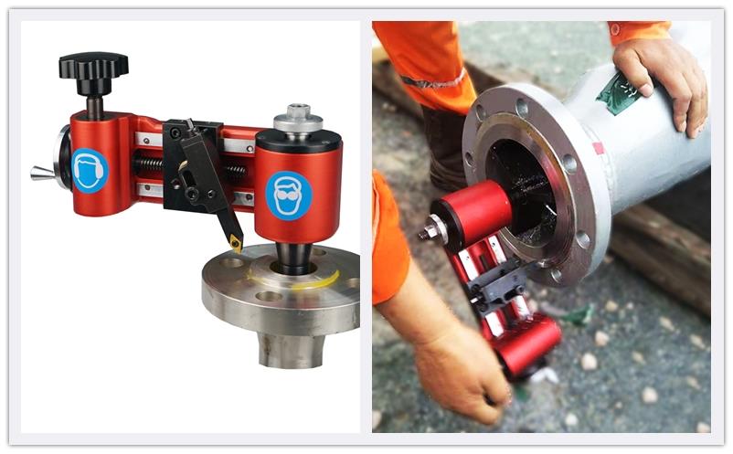 MFM350 mini hand  power flange facer  tools -JOYSUG